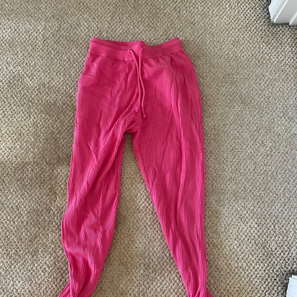 Zara pink sweatpants